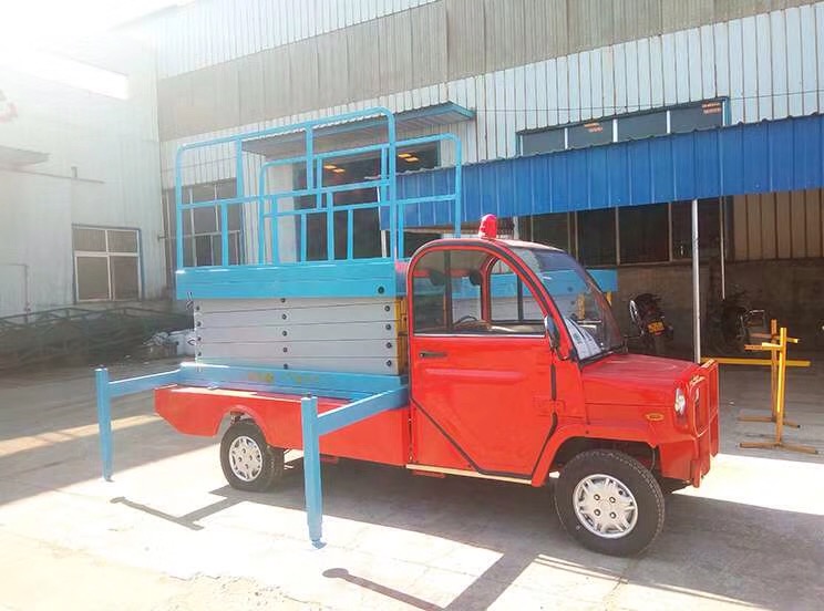 車載式升降機從廣東發出 車載式升降機從廣東發出